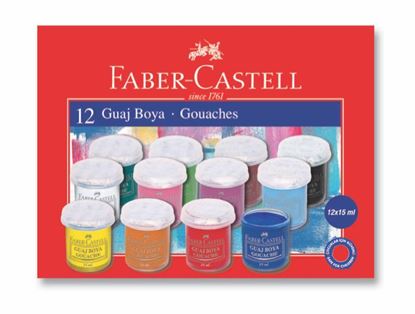 Resim Faber-Castell Guaj Boya 12'Lİ
