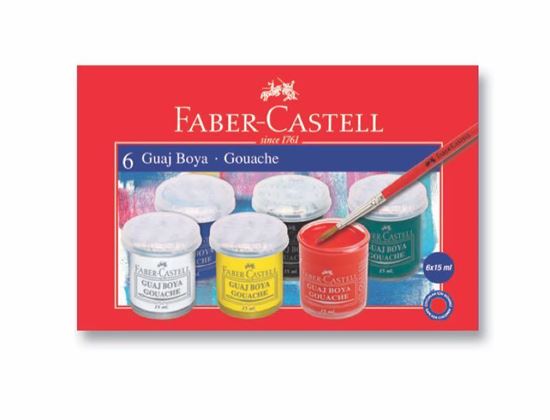 Faber-Castell Guaj Boya 6'LI. ürün görseli