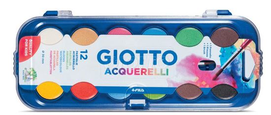 Fila Giotto Acquarell Blocks 30MM 12Lİ. ürün görseli
