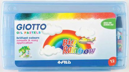 Resim Fila Giotto Big Rainbow - Yağlı Pastel