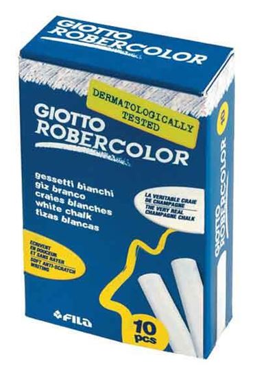 Fila Giotto Robercolor Tebeşir 10 LU Beyaz. ürün görseli