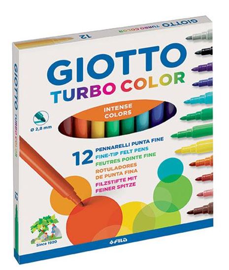 Fila Giotto Turbo Color Keçeli Kalem. ürün görseli