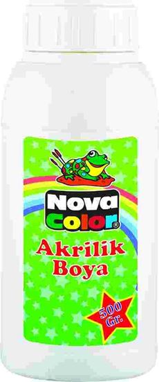 Nova Color Akrilik Boya 500gr. Siyah. ürün görseli
