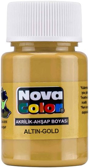 Nova Color Akrilik Boya Altın. ürün görseli