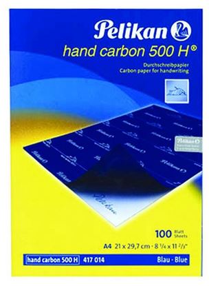Resim Pelikan 500 H Hand Mavi Karbon Kağıdı (100'LÜ)