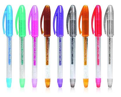 Resim Pensan Glitter Simli Jel Kalem 1 MM Kırmızı