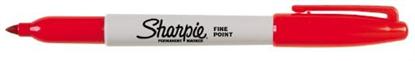 Resim Sharpie Fine Permanent Markör Kırmızı