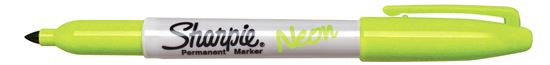 Sharpie Fine Permanent Markör Neon Yeşil. ürün görseli