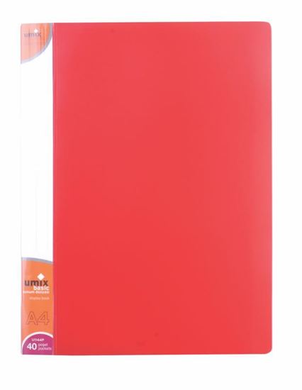 Umix Basic Sunum Dosyası 40'LI Kırmızı. ürün görseli
