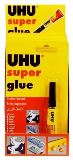 Uhu Super Glue 3 GR - Sıvı Japon Yapıştırıcı. ürün görseli