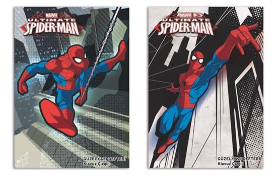 Keskin Spiderman A5 40 Yaprak Güzel Yazı Defteri. ürün görseli