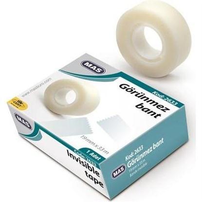 Resim Mas 2633 Görünmez Bant 19MM/33M.