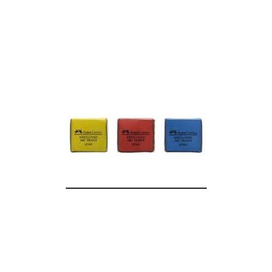 Faber-Castell Plastik Kutulu Renkli Hamur Silgi, 18'Lİ. ürün görseli