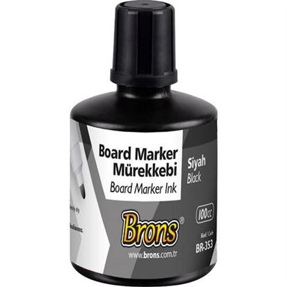 Resim Brons Board Marker Mürekkebi Siyah