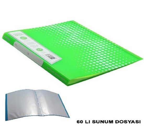 Noki Neon Seri Sunum Dosyası 60 Yaprak Yeşil. ürün görseli