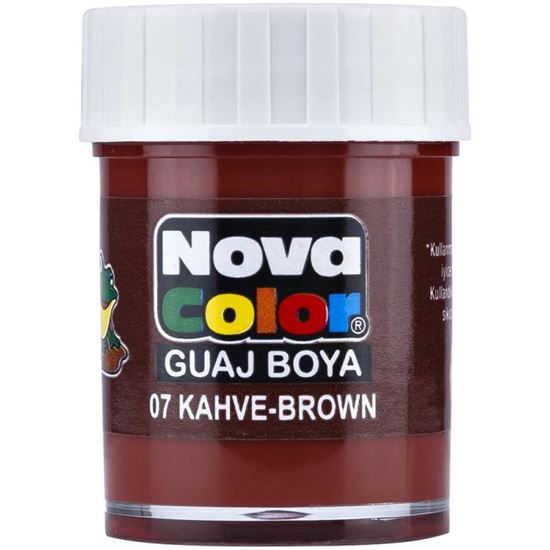 Nova Color Guaj Boya SISE(DZ.LIK)KAHVE. ürün görseli