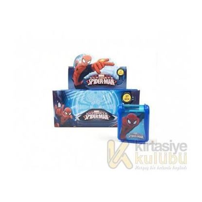 Resim Cem Spiderman SM-102942 3'lü Kalemtraş
