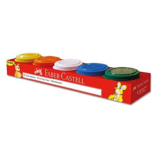Faber-Castell Oyun Hamuru 5 Lİ 225 GR. ürün görseli