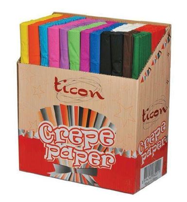 Resim Temat Ticon Krapon Kağıdı 200'lü Stand (Karışık Renk)