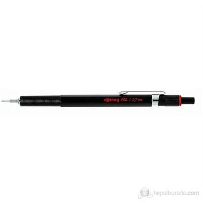 Resim Rotring 300 Siyah 07 MM Metal Versatil Kalem