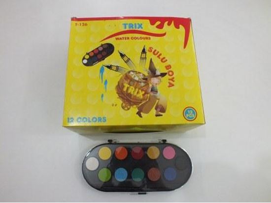 Trix Sulu Boya T-126 12 Renk. ürün görseli