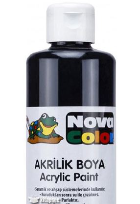 Resim Nova Color Parmak Boyası 250 Gr. Siyah