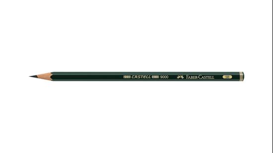 Faber-Castell 9000 5B Dereceli Kurşun Kalem 12'li Kutu. ürün görseli