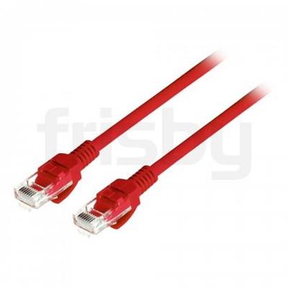 Resim Frısby Fa-C6712r Cat6 Patch Kablo Kırmızı 60 Cm
