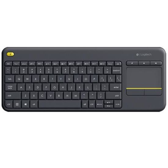 Logıtech K400+ Kablosuz Touch Klavye Siyah. ürün görseli