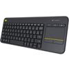 Logıtech K400+ Kablosuz Touch Klavye Siyah. ürün görseli