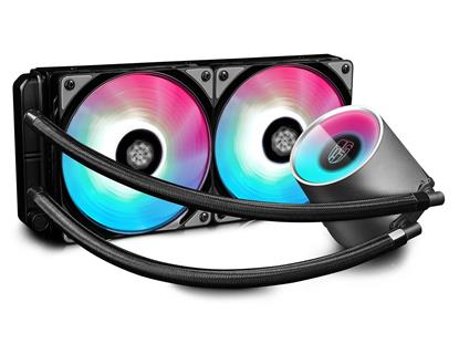 Resim Deep Cool Castle 240R Rgb Intel-Amd Cpu Sıvı Soğut