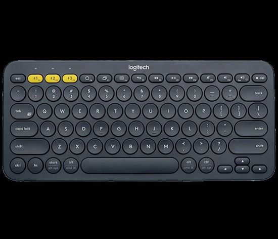 Logıtech K380 Bluetooth Grey Klavye(920-007586). ürün görseli