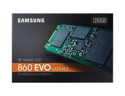 Resim 250 Gb Samsung 860 Evo M.2 Mz-N6e250bw Ssd