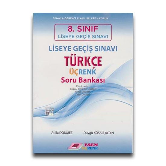 8. Sınıf Liseye Geçiş Sınavı Türkçe Üçrenk Soru Bankası. ürün görseli