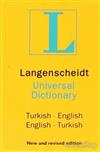 Langenscheidt’s Universal Dictionary English - Turkish / Turkish - English New and Revised Edition. ürün görseli