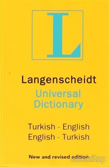 Langenscheidt’s Universal Dictionary English - Turkish / Turkish - English New and Revised Edition. ürün görseli