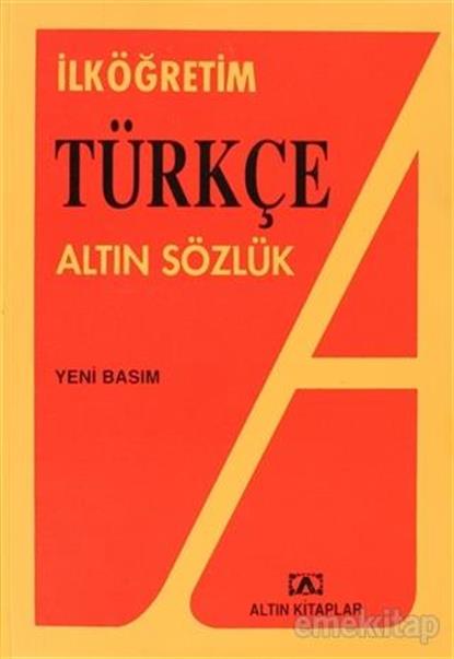 Resim İlköğretim Türkçe Altın Sözlük