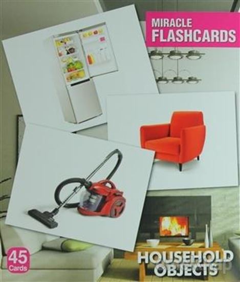 Miracle Flashcards - Household Objects. ürün görseli
