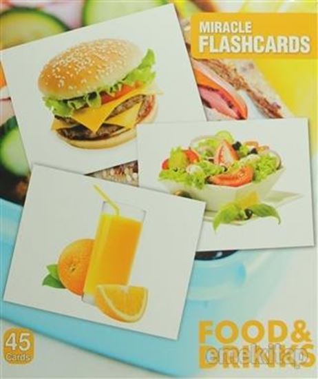 Miracle Flashcards: Food and Drink. ürün görseli