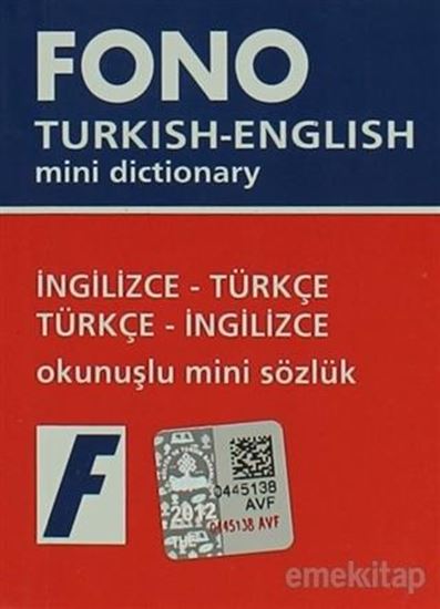 İngilizce / Türkçe - Türkçe / İngilizce Mini Sözlük. ürün görseli