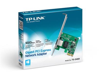 Resim Tp-Lınk Tg-3468 Pcı-Ex 10/100/1000 Ethernet Kartı