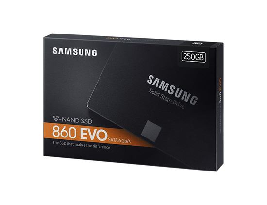250 Gb Samsung 860 Evo Mz-76E250bw Ssd. ürün görseli