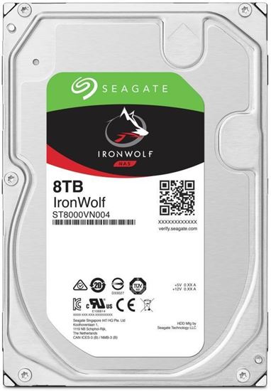 Seagate Ironwolf ST8000VN004 8TB 256MB 7200Rpm Nas Disk. ürün görseli
