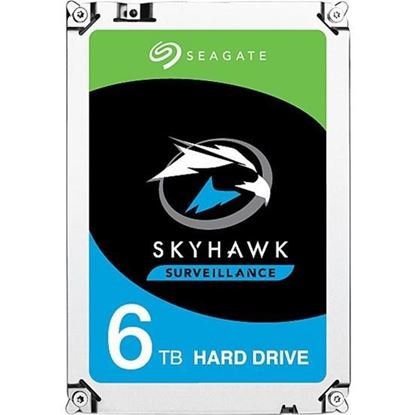 Resim Seagate Skyhawk ST6000VX001 6TB 3.5" 256MB 7/24 Güvenlik Disk