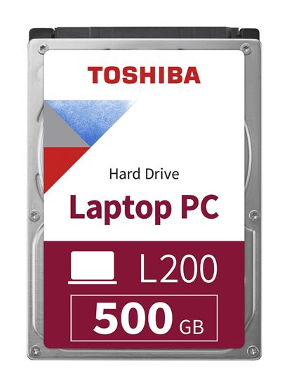 Toshiba L200 Slim 500GB 2.5” SATA 3 8MB 5400Rpm Notebook Harddisk - HDWK105UZSVA. ürün görseli