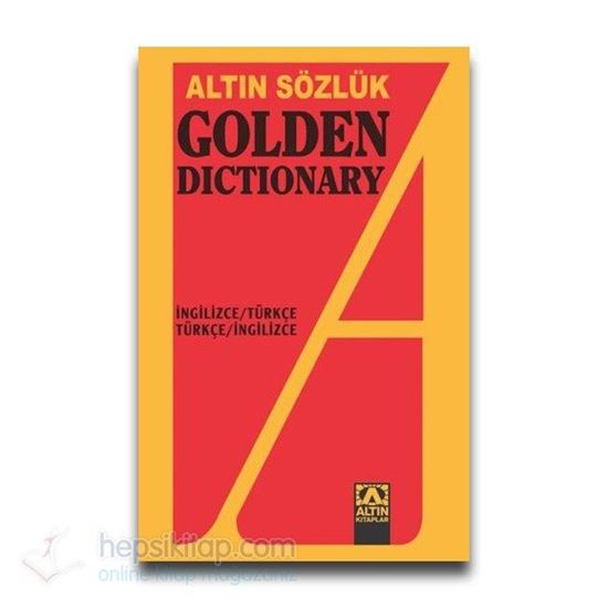 Altın Golden Dictionary İngilizce-Türkçe/Türkçe İngilizce Sözlük. ürün görseli