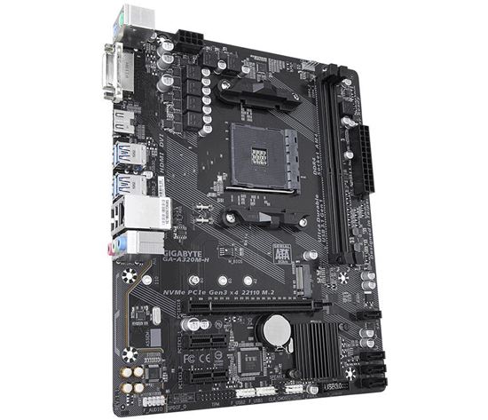 Gigabyte GA-A320M-H AMD A320 Soket AM4 DDR4 3200(OC)Mhz mATX Gaming Anakart. ürün görseli