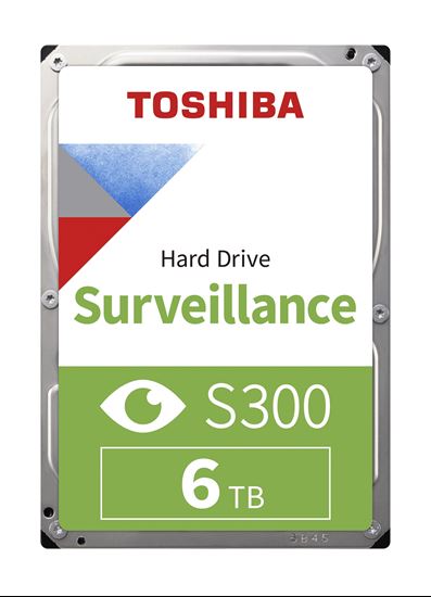 Toshiba S300 HDWT360UZSVA 6TB 3.5" 7200RPM 7/24 Güvenlik Diski. ürün görseli