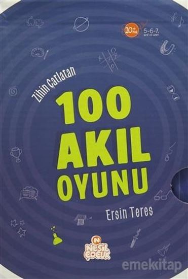 Zihin Çatlatan 100 Akıl Oyunu (5 Kitap Takım). ürün görseli
