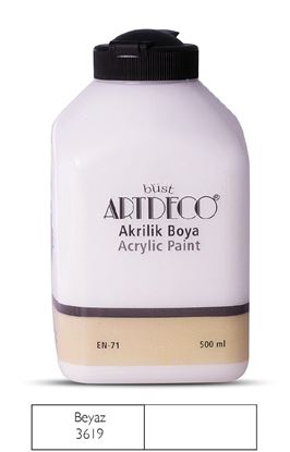 Resim LİSANS ARTDECO AKRİLİK BOYA 500 ML BEYAZ